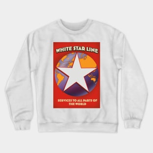 White Star line Cruise ship Crewneck Sweatshirt